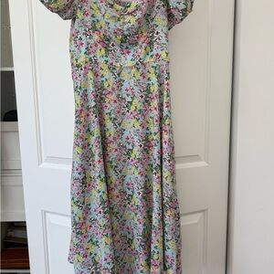 Floral Women’s Dress - Multicolor